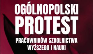 INFORMACJA O WSZCZĘCIU AKCJI PROTESTACYJNEJ