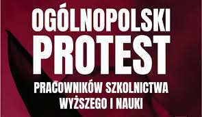 Komunikat Ogólnopolskiego Komitetu Protestacyjnego  Rady Szkolnictwa Wyższego i Nauki Związku Nauczycielstwa Polskiego